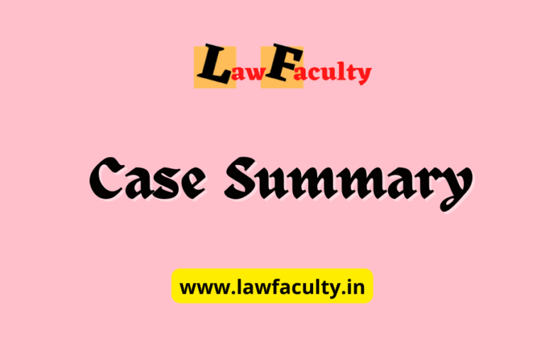 case summary